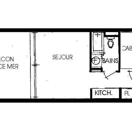 + Cabine, 4 Pers. Avec Clim Et Parking, - Fr-1-803-49 Apartmán *